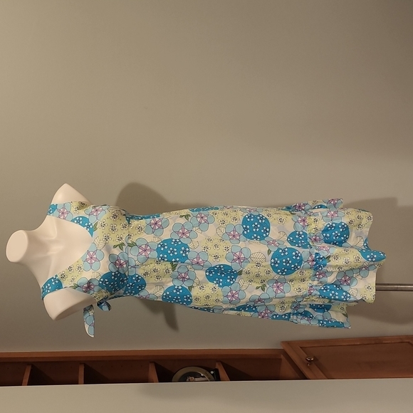 Hanna Andersson Blue Floral Sundress 4 - Picture 12 of 12